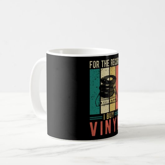 Mug Vinyle (Devant gauche)