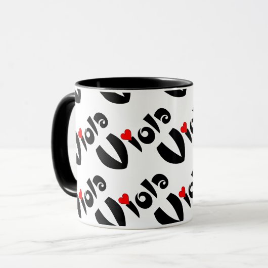 Mug Viola Petit Coeur (Devant gauche)
