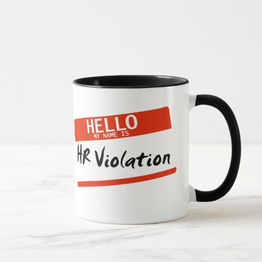 Mug Violation HR (Droite)