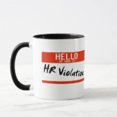 Mug Violation HR (Gauche)