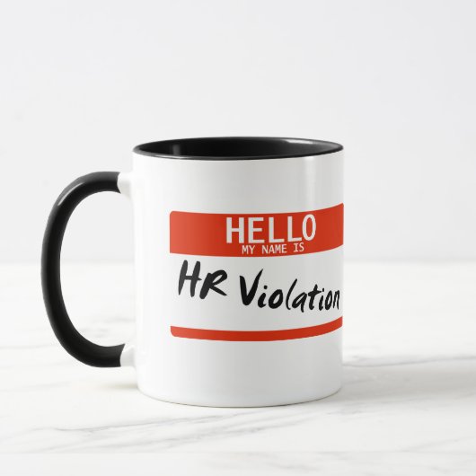 Mug Violation HR (Gauche)