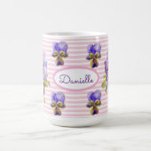 Mug Viole Vintage  femmes rose (Centre)