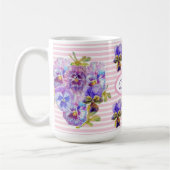 Mug Viole Vintage  femmes rose (Gauche)