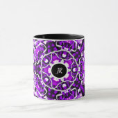 Mug Violet abstrait (Centre)