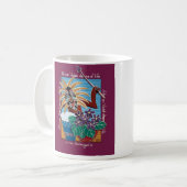 Mug Violet africain au Serengetti (Devant gauche)