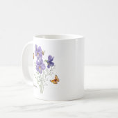 Mug Violet Birth Month Flower (Devant gauche)