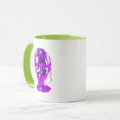 Mug Violet Chrome Muse (Devant gauche)