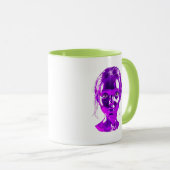 Mug Violet Chrome Muse (Devant droit)
