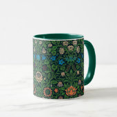 Mug Violet et Columbine, William Morris (Devant droit)