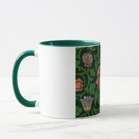 Mug Violet et Columbine, William Morris (Gauche)