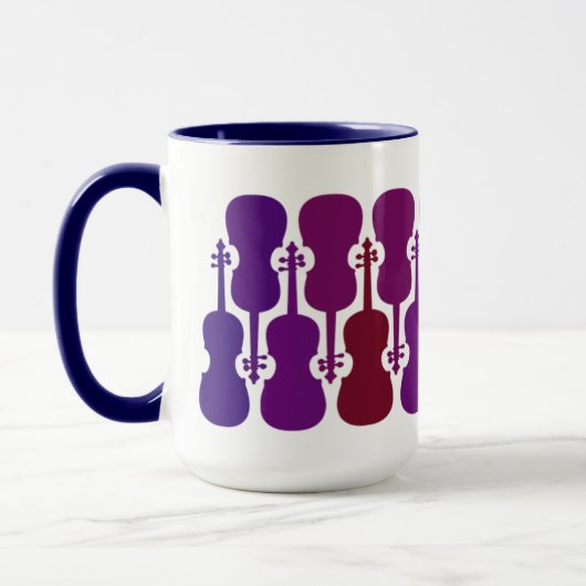 Mug Violet Fade (Gauche)