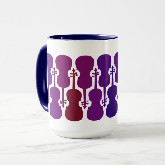 Mug Violet Fade (Devant gauche)