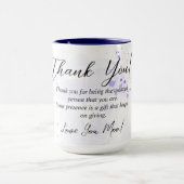 Mug Violet Floral Merci Maman Idée cadeau (Centre)