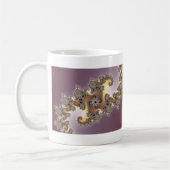 Mug Violet - Fractal (Gauche)