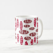 Mug Violet Holey Ovals (Devant droit)