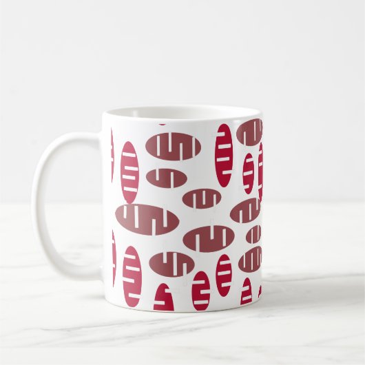 Mug Violet Holey Ovals (Gauche)