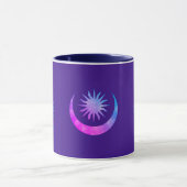 Mug Violet Indigo Violet Lune & Soleil Zen Chambre (Centre)