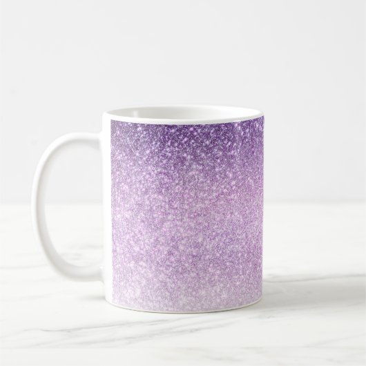 Mug Violet Lilac Pastel Purple ombre (Gauche)