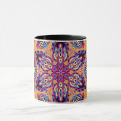 Mug Violet Nature, Violet et Black Graphisme (Centre)