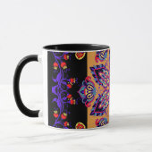 Mug Violet Nature, Violet et Black Graphisme (Gauche)