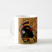Mug Violet noir Kandinsky (Devant gauche)