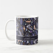 Mug Violet/or de bois d'hiver ID785 (Gauche)