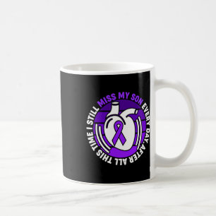 Mug Violet Ribbon Overdose Sensibilisation Mlle Mon Fi
