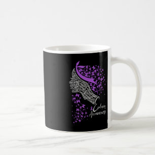 Mug Violet Ruban Papillon Epilepsie Sensibilisation