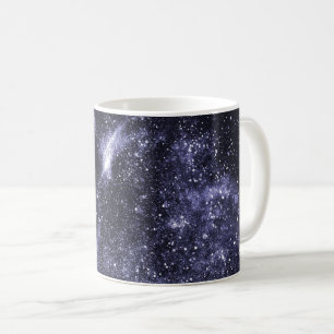Mug Violet violet violet très peri noir galaxie abstra