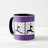 Mug Violet (Yoga) (Devant gauche)