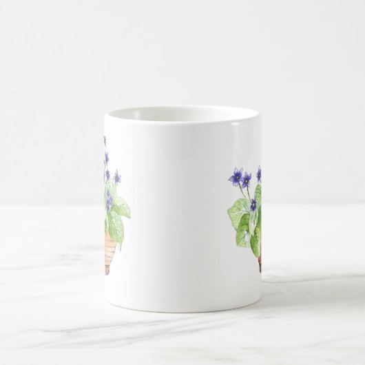 Mug Violets pointillés (Centre)