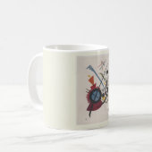 Mug Violett (1923) de Wassily Kandinsky, Art moderne (Devant gauche)