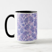 Mug Violette aquarelle fleurs lilas (Gauche)