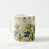 Mug Violette de février (Devant gauche)