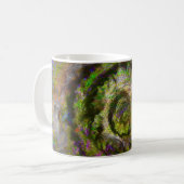 Mug Violette de nébuleuse de cerveau (Devant gauche)