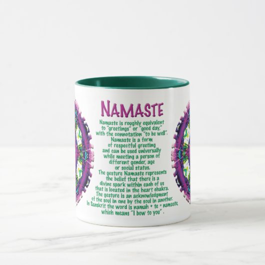 Mug Violette Namaste (Centre)