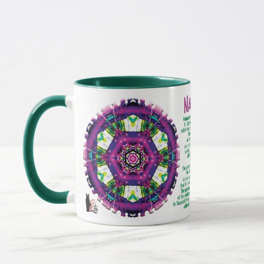 Mug Violette Namaste (Gauche)
