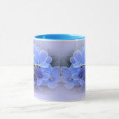 Mug Violettes africaines bleues (Centre)