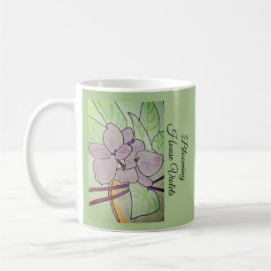 Mug Violettes de maison en fleurs