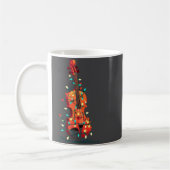 Mug Violin Christmas Graphics Lights Lover Player Viol (Gauche)