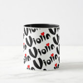 Mug Violin Heart  (Centre)