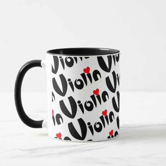 Mug Violin Heart  (Gauche)