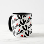 Mug Violin Heart  (Devant gauche)
