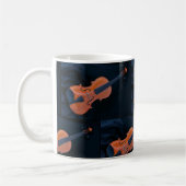 Mug Violin Photo Closeup (Gauche)
