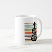 Mug violin retro (Devant droit)