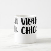 Mug Violin Violinist Music Musician Orchestra Jazz Str (Centre)
