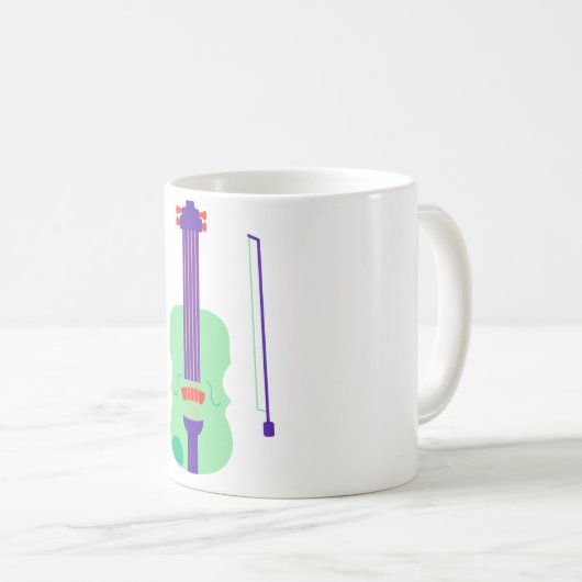Mug violon (Devant droit)