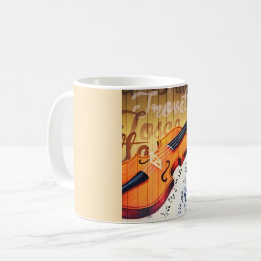 Mug Violon (Devant gauche)