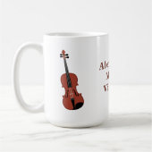 Mug Violon acoustique (Gauche)