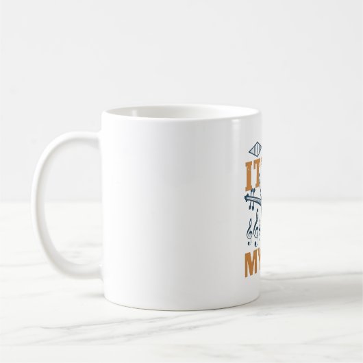 Mug Violon - C'est dans mon ADN (Gauche)